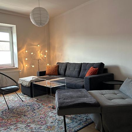 Schoene Neue 4 Zimmer Wohnung Mit Sued-Balkon Bis 8 Personen Naumburg  Dış mekan fotoğraf